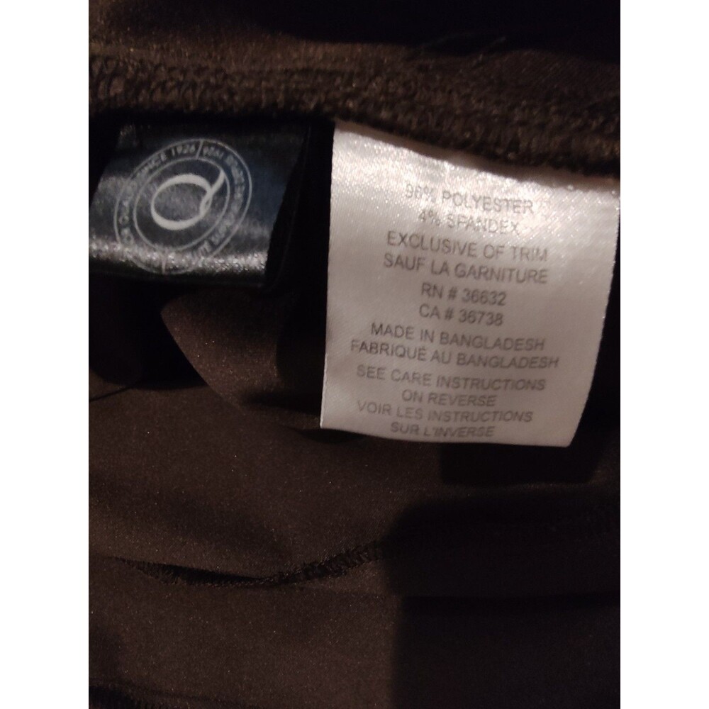 Haggar 2 Piece Faux Suede Pants & Shirt/Jacket w Rhinestone Embellishments SZ 6P - Picture 11 of 14